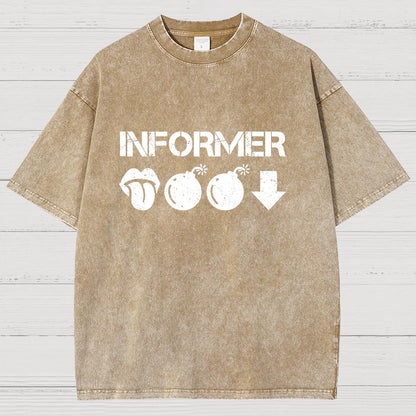 Informer Vintage Distressed T-shirt