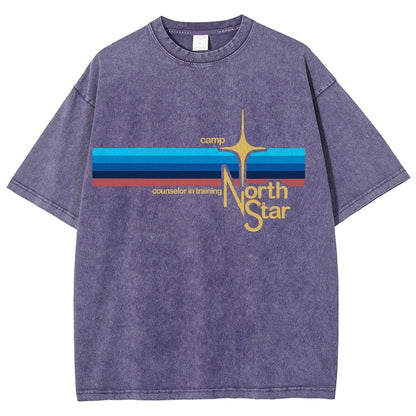 Camp North Star Vintage Distressed T-shirt