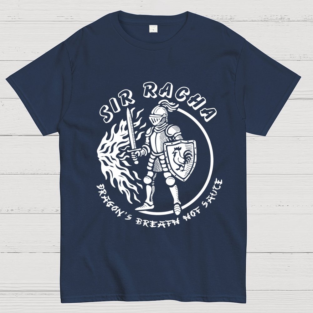 Sir Racha Dragon’s Breath Hot Sauce Geek T-Shirt