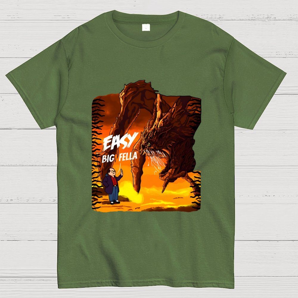 Calm Down Large Fellow Geek T-Shirt