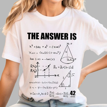 42 The Answer To Life The Universe Geek T-Shirt