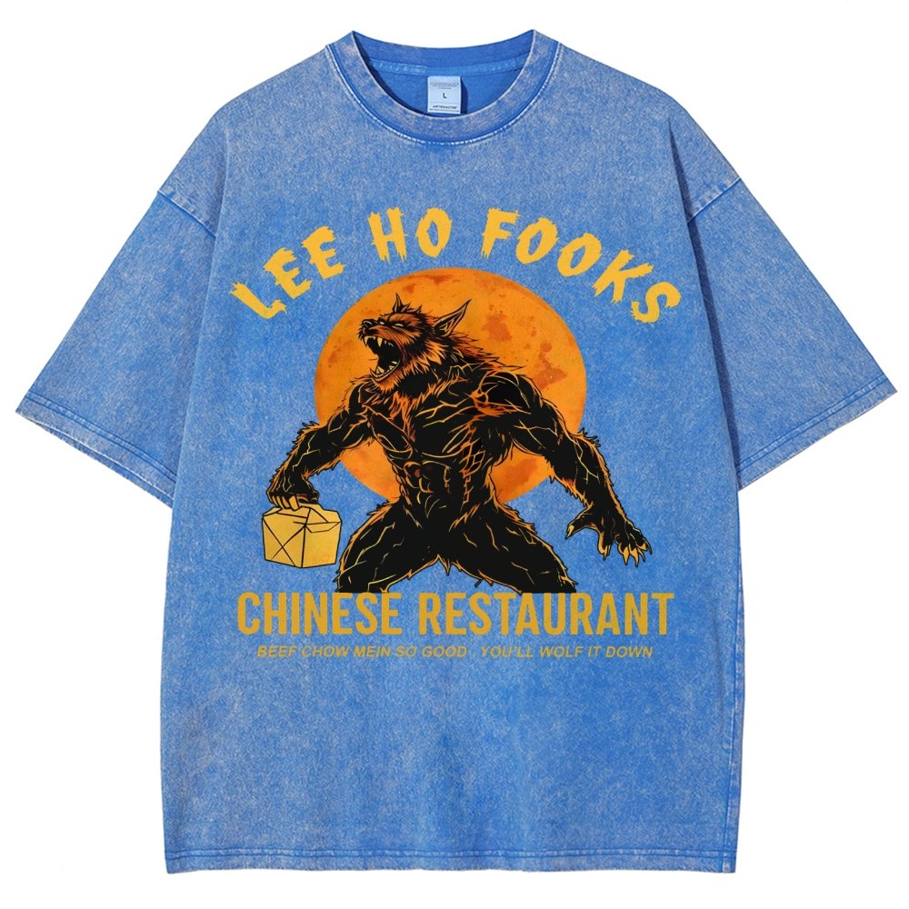 Lee Ho Fooks  Vintage Distressed T-shirt