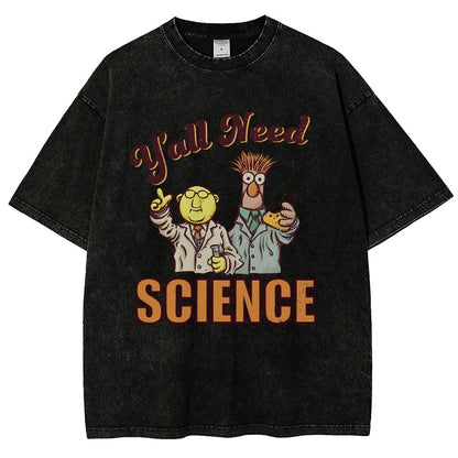 Y'all Need Science Vintage Distressed T-shirt