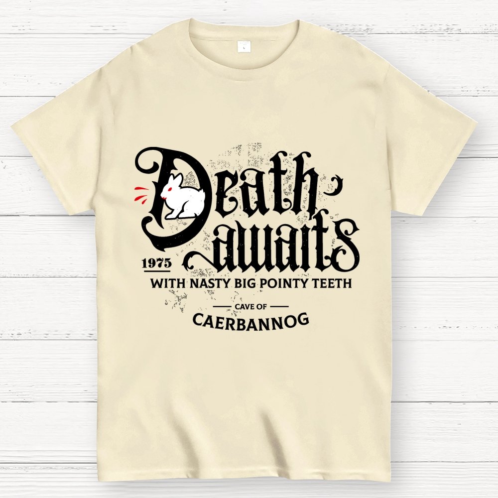 Death Awaits Unisex Geek T-Shirt