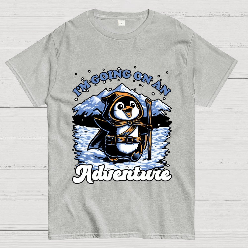 Penguin Adventure Meme Geek T-Shirt