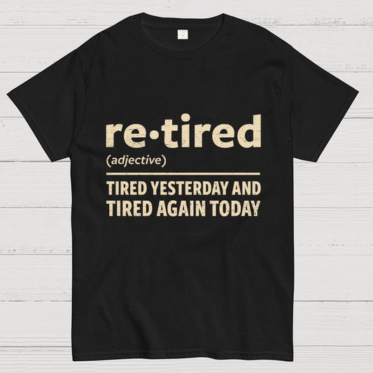 I Am Retired Geek T-Shirt