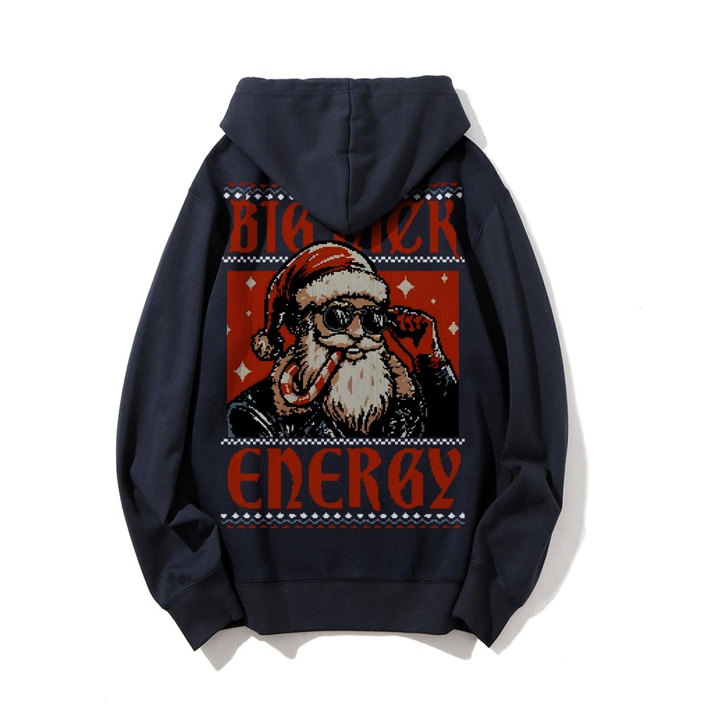 Big Nick Energy Printed Back Unisex Cotton Hoodie