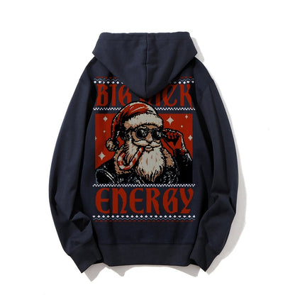 Big Nick Energy Printed Back Unisex Cotton Hoodie