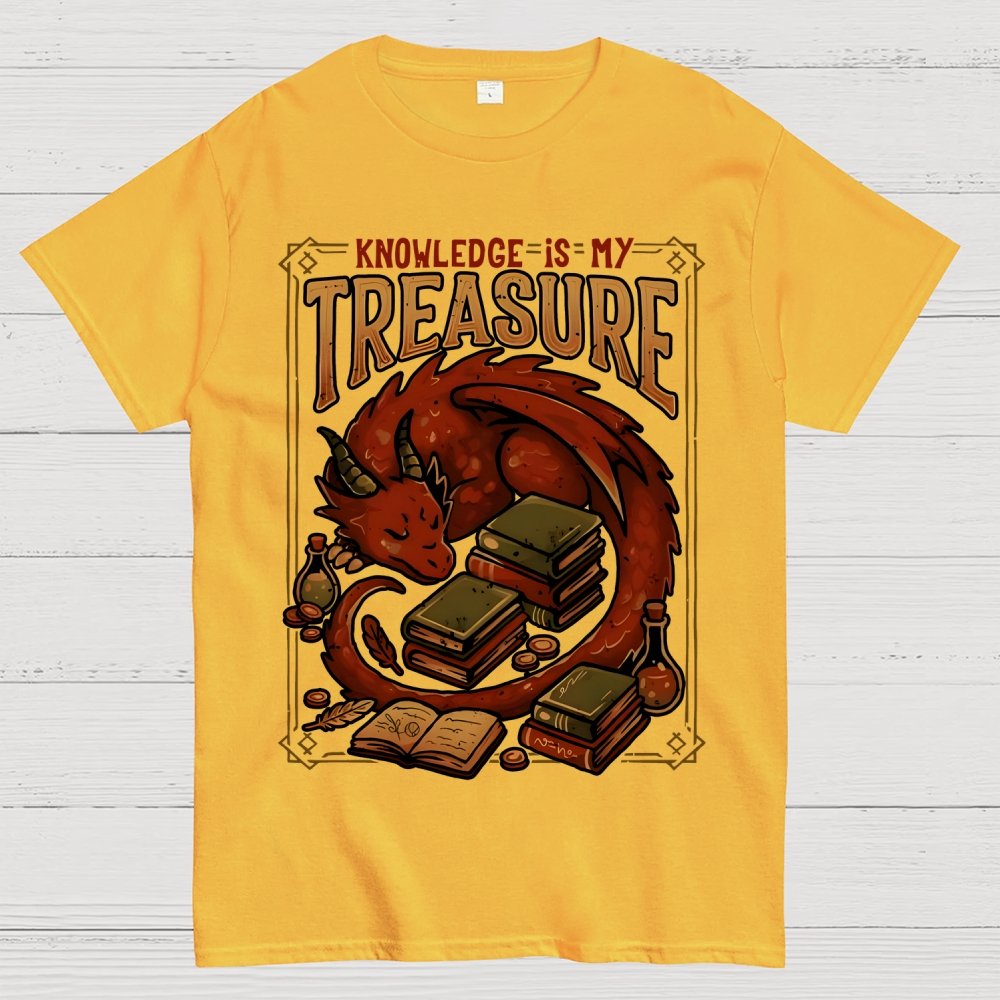 Knowledge Is My Treasure Geek T-Shirt