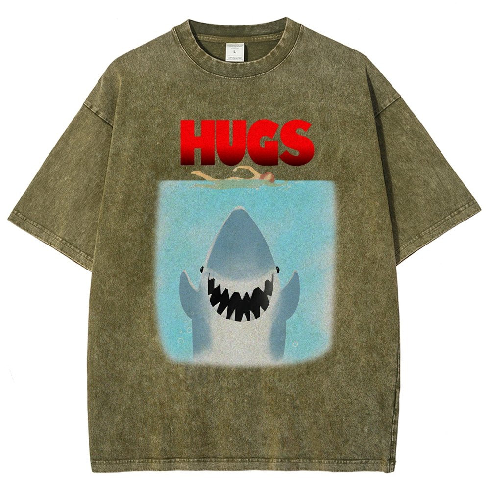 Hugs Vintage Distressed T-shirt