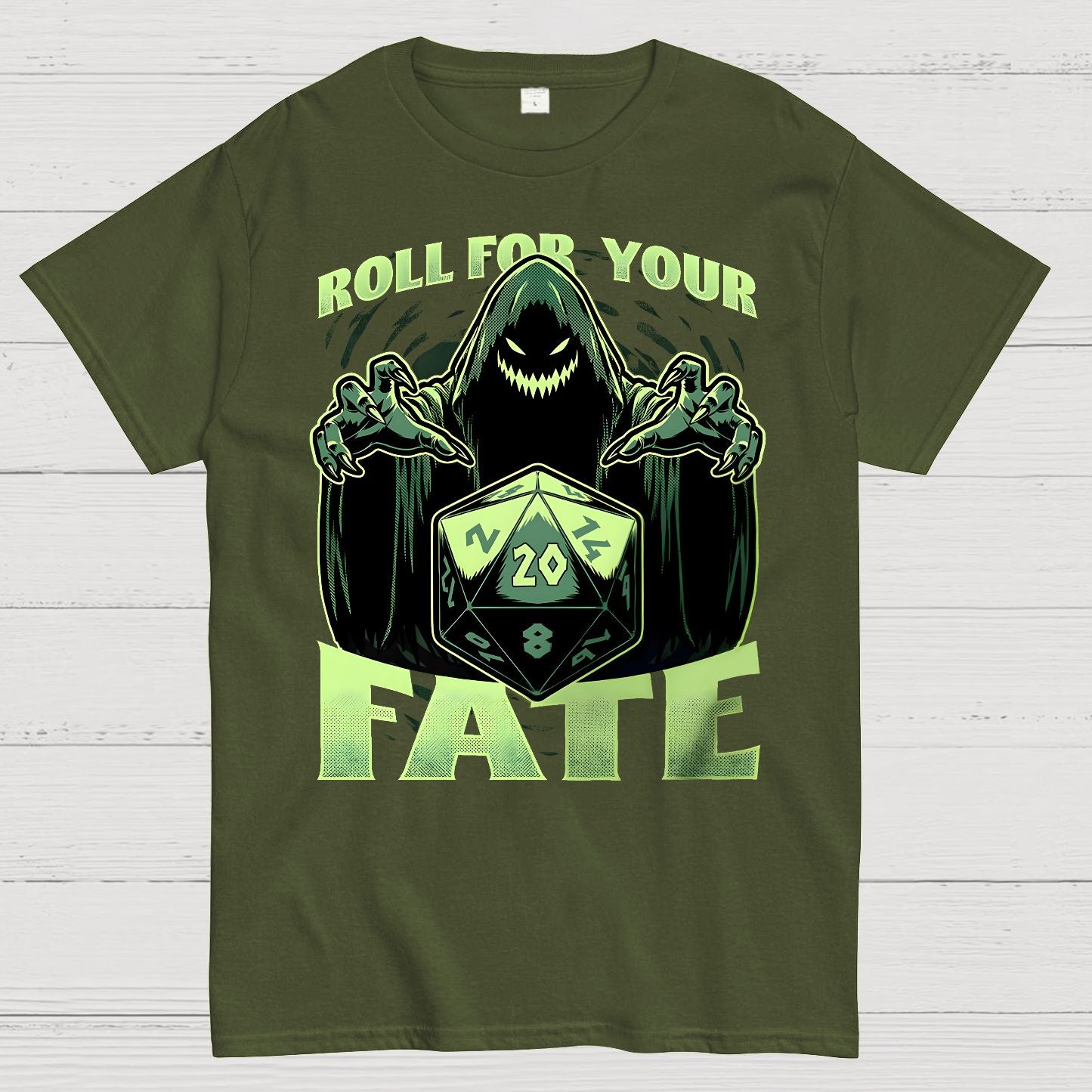 Roll For Your Fate Geek T-Shirt