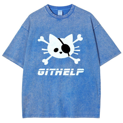 GitHelp Vintage Distressed T-shirt