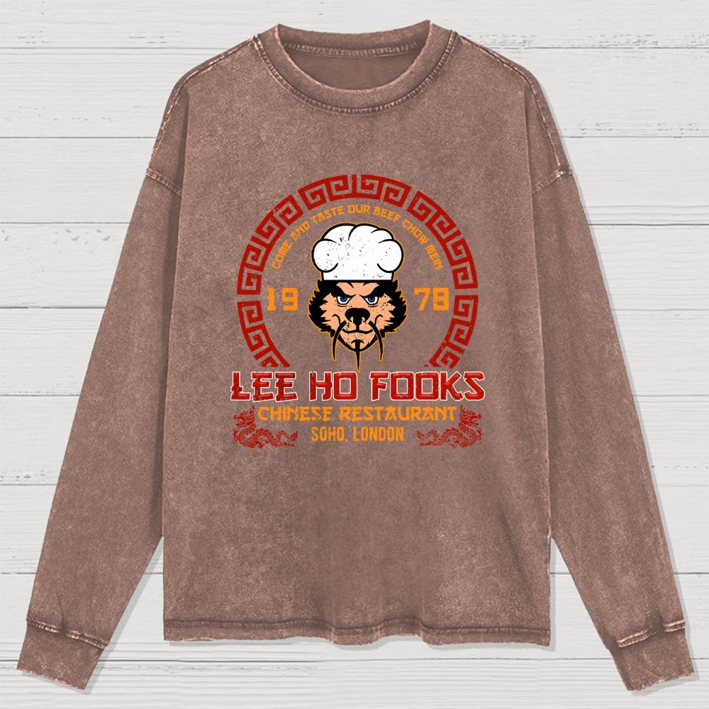 Lee Ho Fooks Washed Long Sleeve Tee