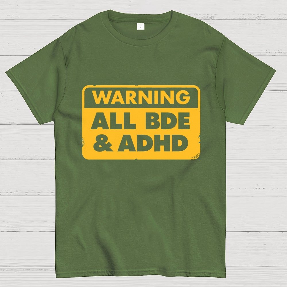 All BDE & ADHD Geek T-Shirt