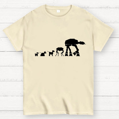 Machine Evolution Theory Selective Breeding Geek T-Shirt