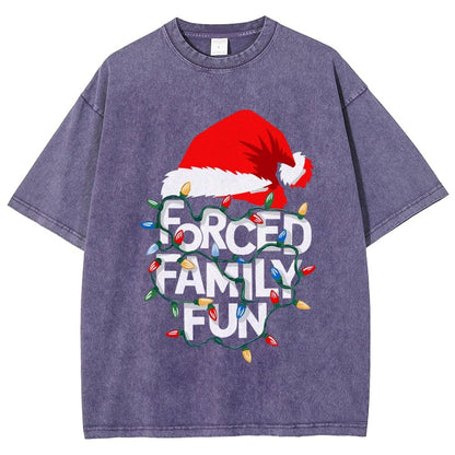 Forced Family Fun Vintage Distressed T-shirt