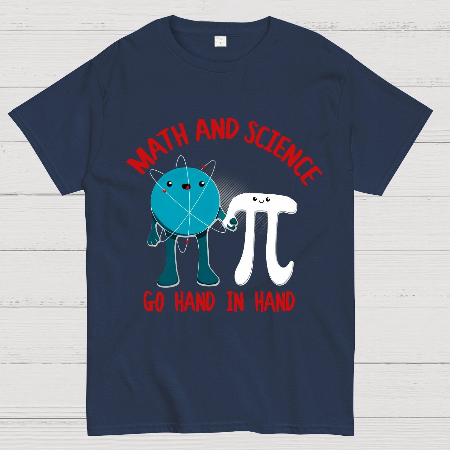 Math & Science - Friends Forever Geeky T-Shirt