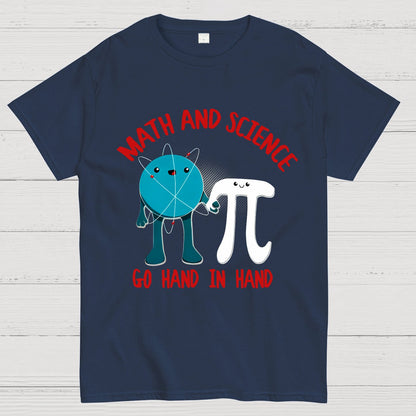 Math & Science - Friends Forever Geeky T-Shirt