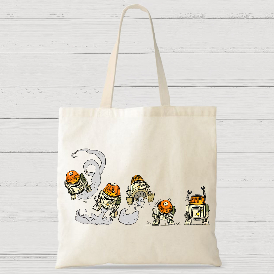 Panic Robot Casual Classic Canvas Bag
