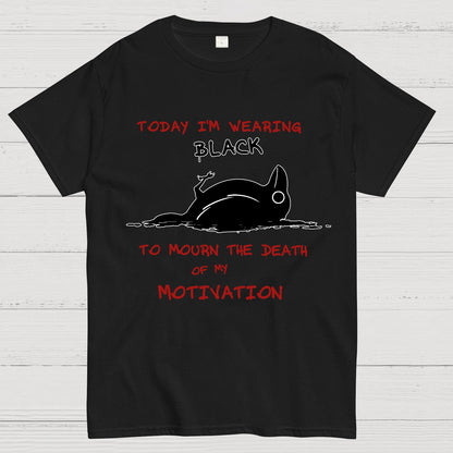 Today I'm wearing black Geek T-Shirt