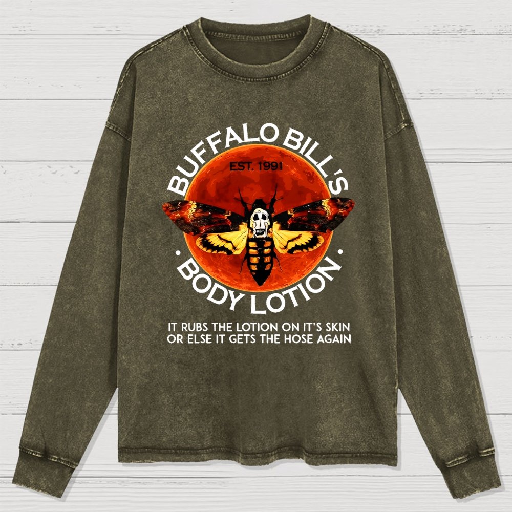 Wild Bill's Body Lotion Washed Long Sleeve Tee 2509001467
