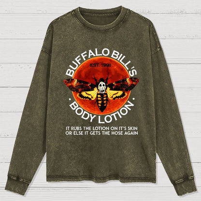 Wild Bill's Body Lotion Washed Long Sleeve Tee 2509001467