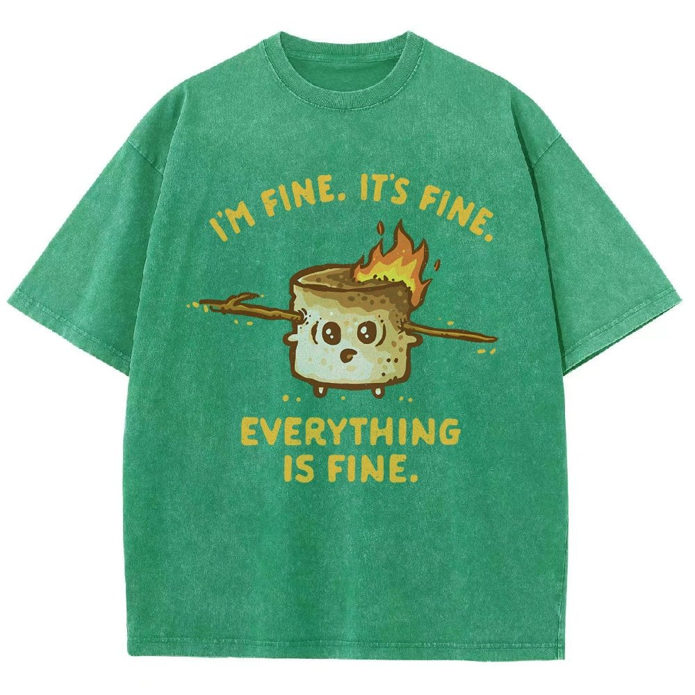A Fine Camping Trip Vintage Distressed T-shirt