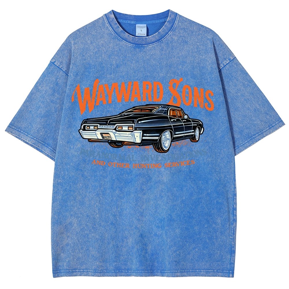 Wayward Sons Vintage Distressed T-shirt