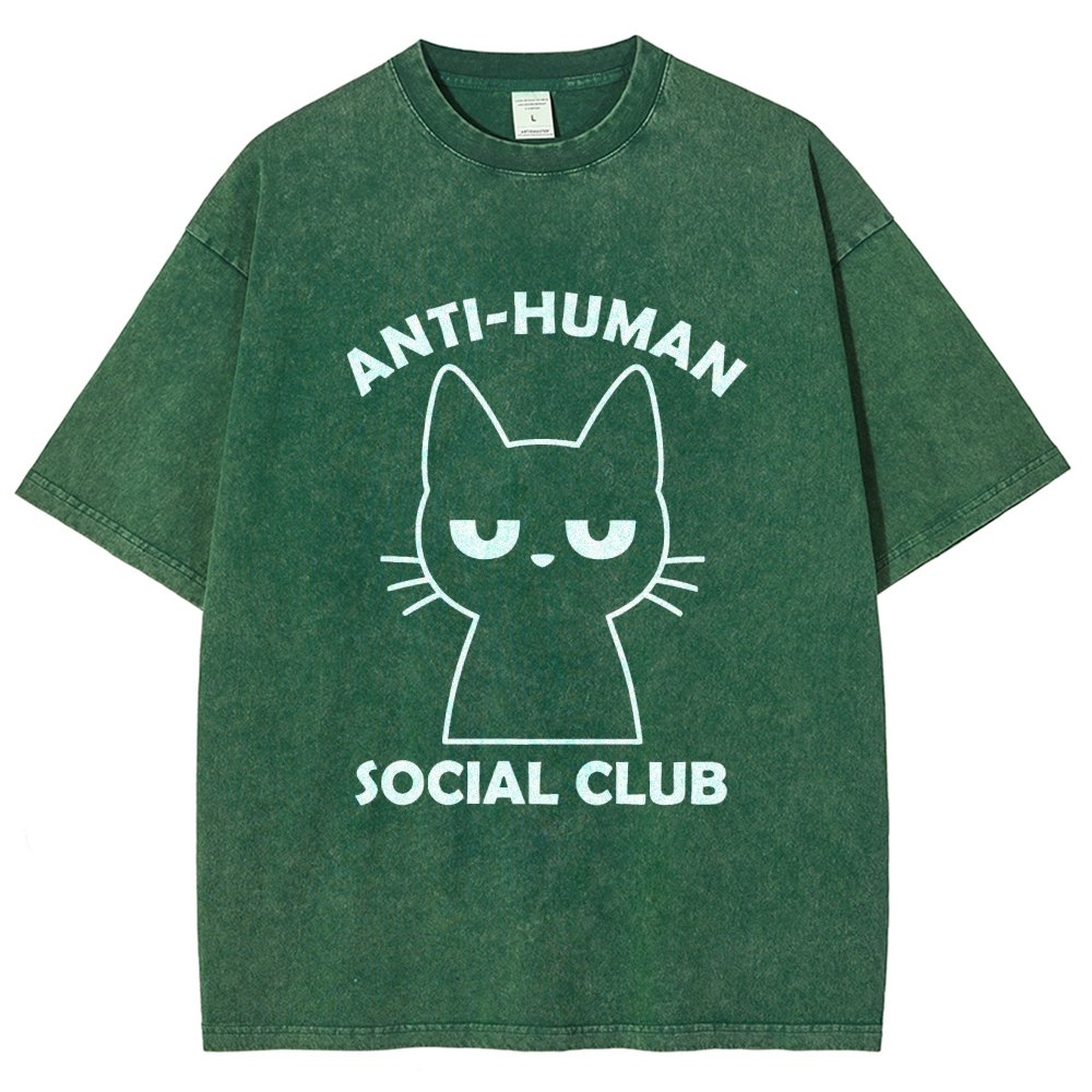 Anti-Human Social Club Vintage Distressed T-shirt