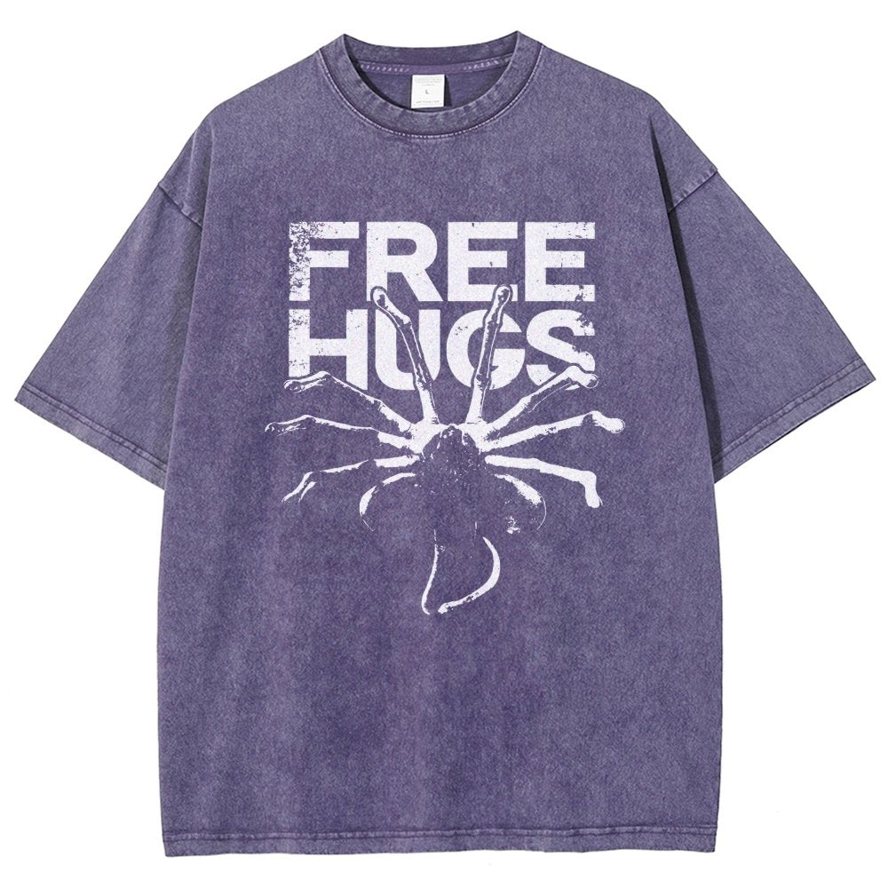 Free Hugs Vintage Distressed T-shirt