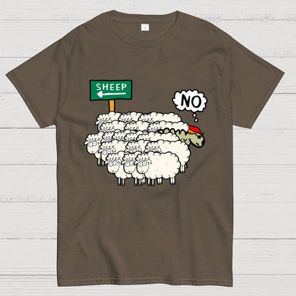 Don't Be a Sheep Geek T-Shirt