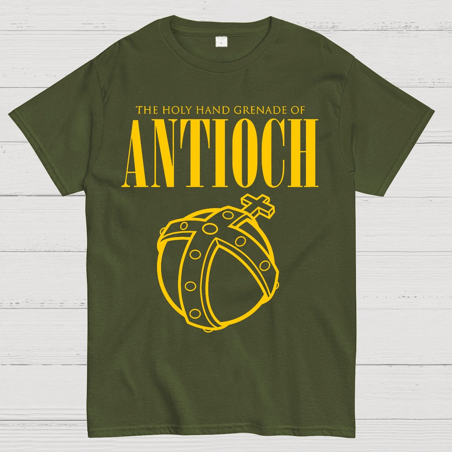 The Holy Hand Grenade of a Mysterious Place Geek T-Shirt