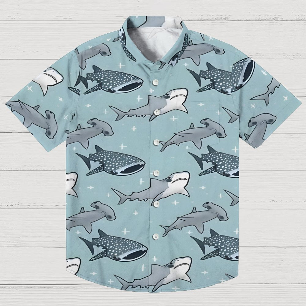 Shark Geek Hawaiian Shirt