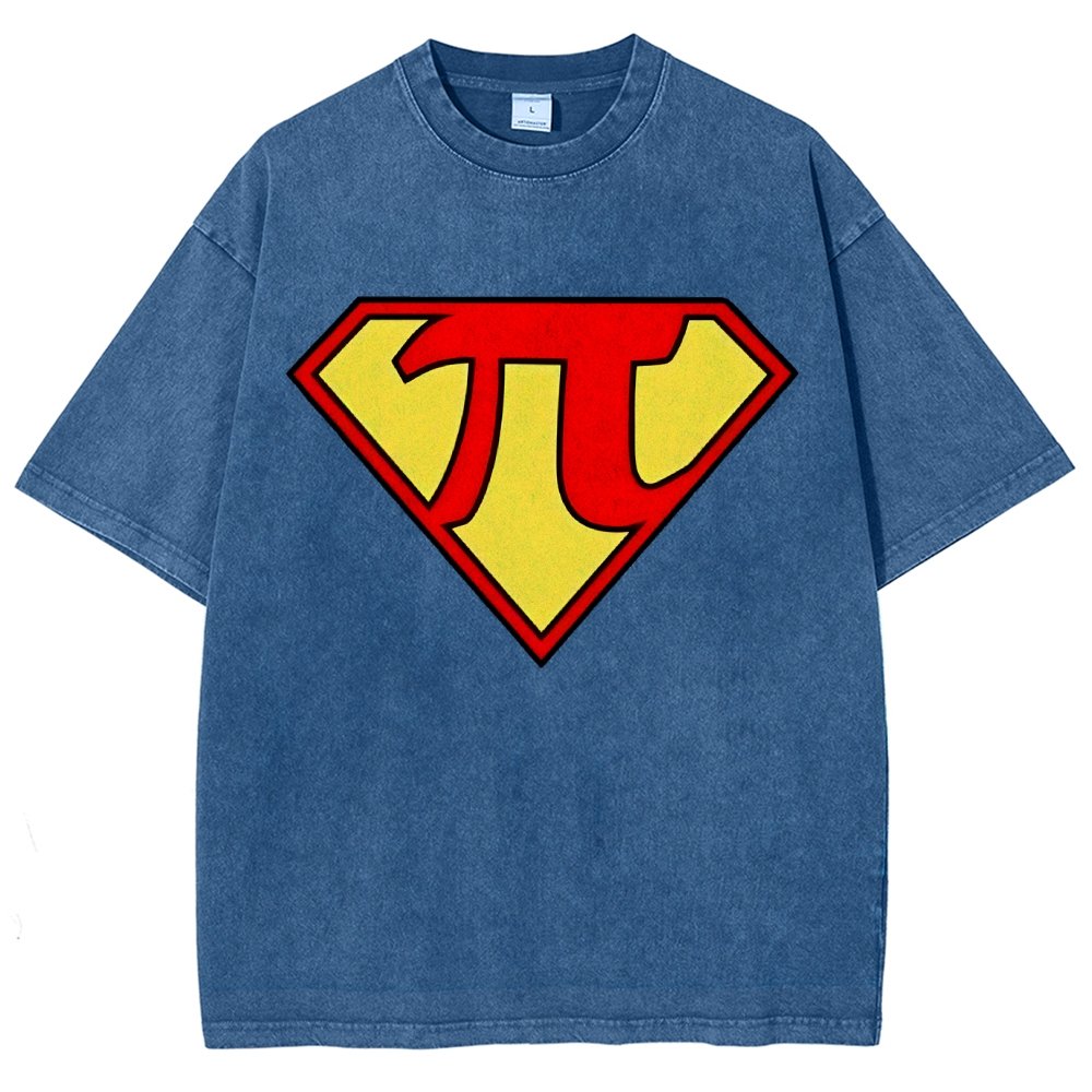 Super Pi Hero Vintage Distressed T-shirt