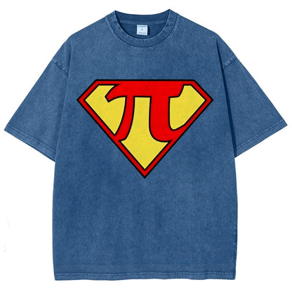 Super Pi Hero Vintage Distressed T-shirt