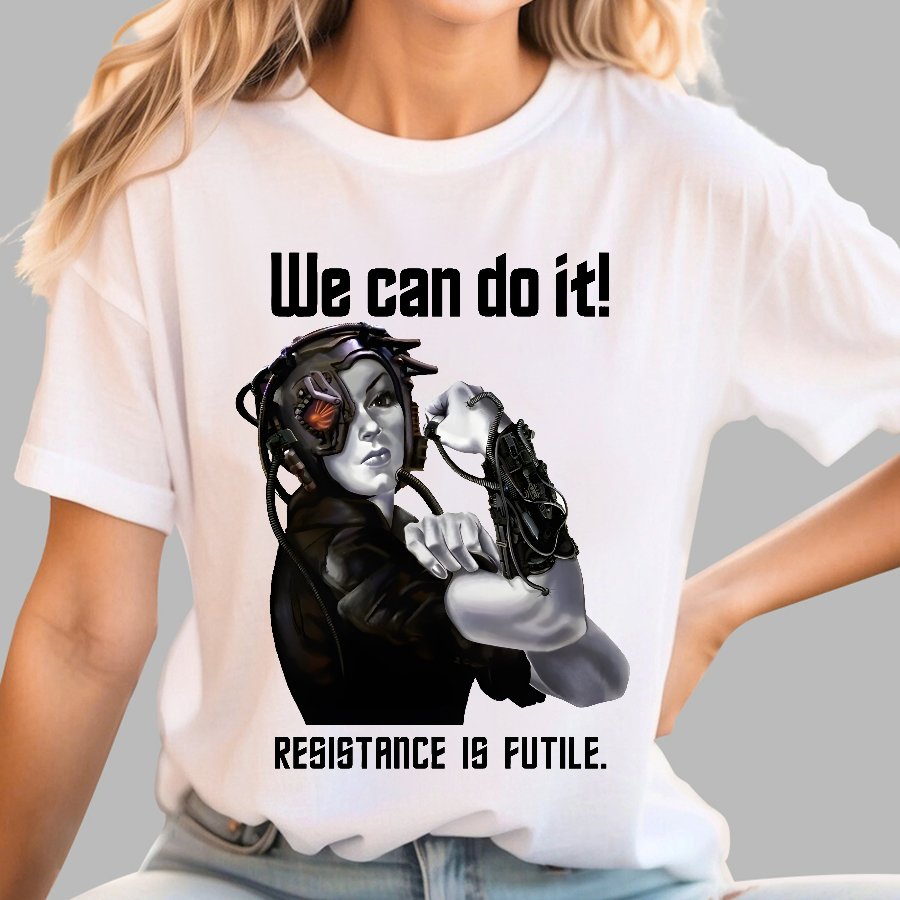 We Can Do It Opposing is Hopeless Geek T-Shirt