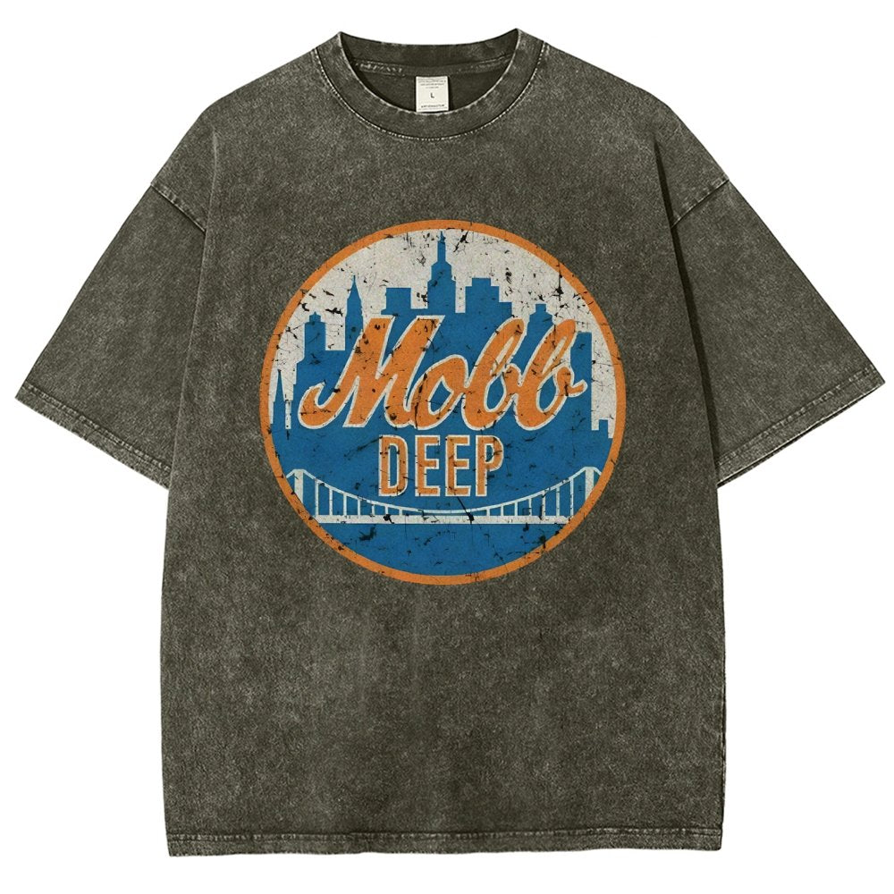 Queens New York Vintage Vintage Distressed T-shirt