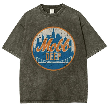 Queens New York Vintage Vintage Distressed T-shirt