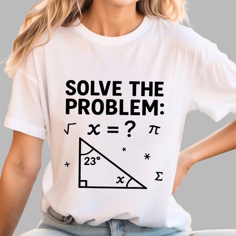 SOLVE THE PROBLEM Funny 67 Meme Geek T-Shirt