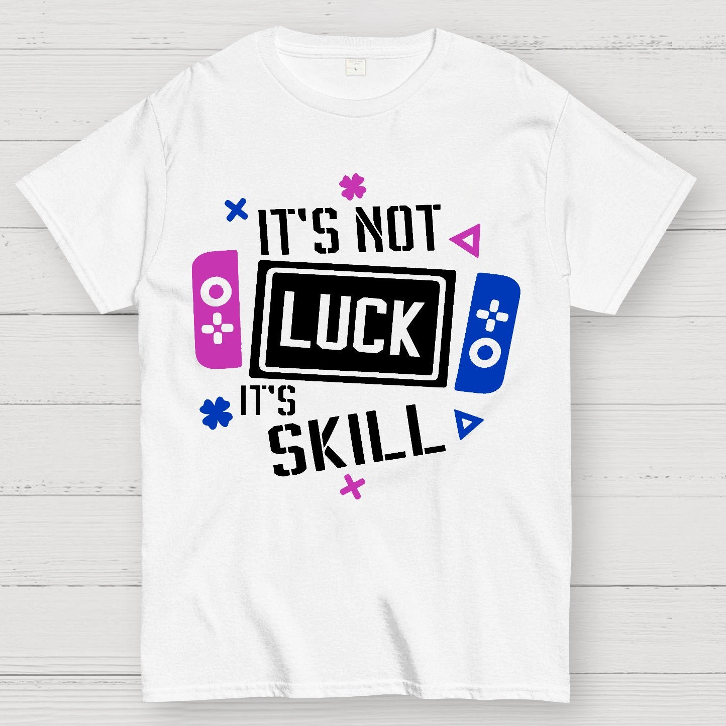 It's Not Luck It's Skill.St. Patrick's Day Geek T-Shirt