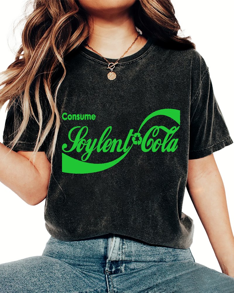 Consume Galactic Cola! Vintage Distressed T-shirt