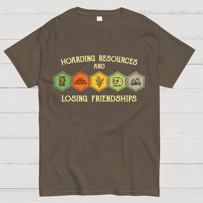 Hoarding Resources And Losing Friends Geek T-Shirt