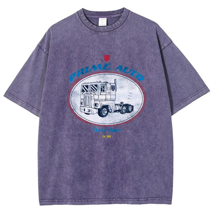 Prime Auto Vintage Distressed T-shirt