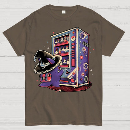 Ghost Vending Machine Geek T-Shirt