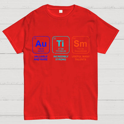 Autism Periodic Table Geek T-Shirt