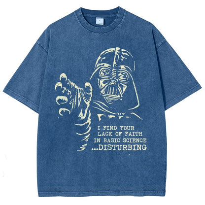 Basic Science Vintage Distressed T-shirt