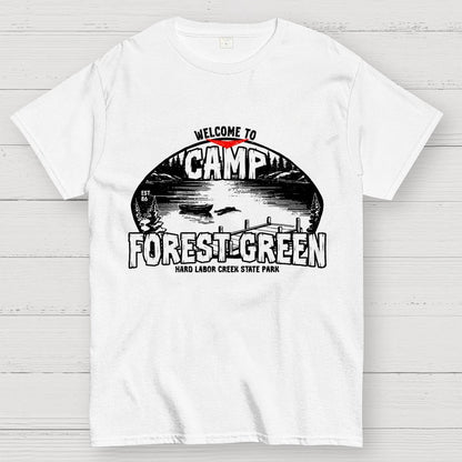Camp Forest Green Geek T-Shirt