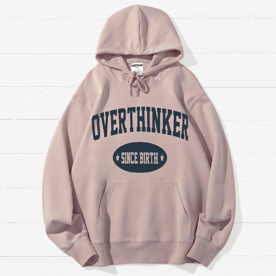 Overthinking Geek Cotton Hoodie