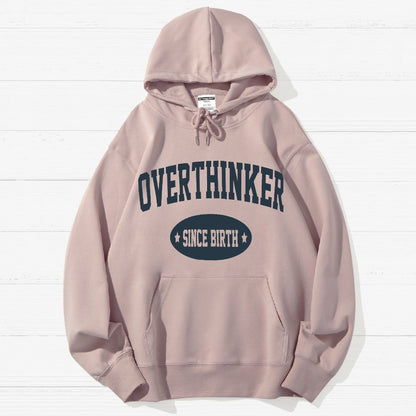 Overthinking Geek Cotton Hoodie