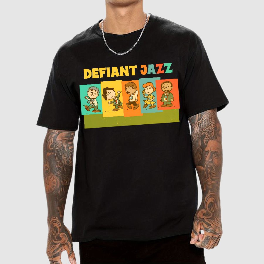 Defiant Jazz Geek T-Shirt